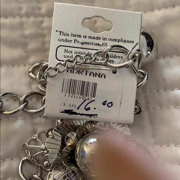 Unique long necklace and earring set. - Picture 4 of 4